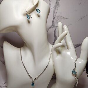 Fashion Aqua Jewelry Set